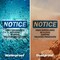Signmission Video Surveillance No Illegal Dumping Violators OSHA Notice Sign, Plastic, 10in W x 7in L, 2PK OS-2PACK-NS-P-710-L-18875 - alternate 3